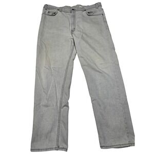 Levi's 540 Flex Gray Straight Leg Jeans Men's 38x30‎ Vintage USA